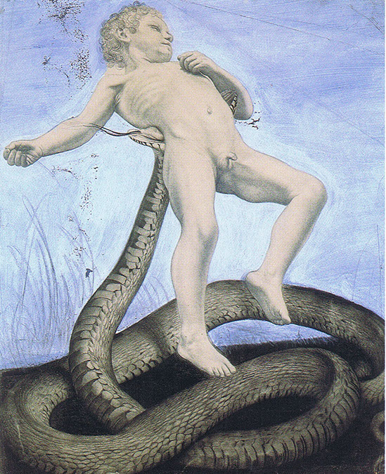 G_Knabe_Schlange