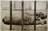 Richard M&uuml;ller Radierung 111