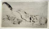 Richard M&uuml;ller Radierung 150