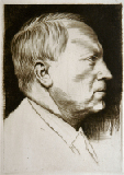 Richard M&uuml;ller Radierung 153
